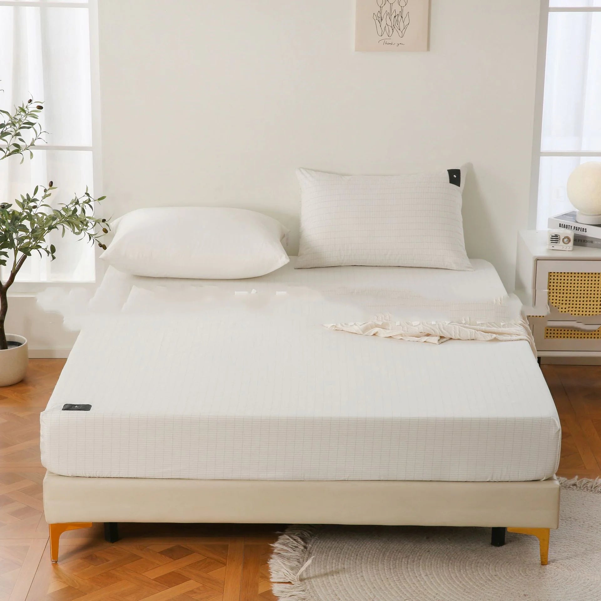 Grounding Air Cotton Silver Fiber Conductive Bed Sheet